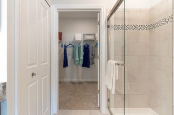 Oversized walk-in closets